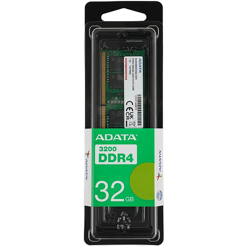 Модуль памяти SO-DIMM DDR4 32Gb PC25600 3200MHz ADATA (AD4S320032G22-SGN)