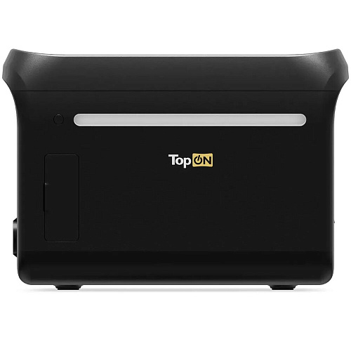 Портативная зарядная станция TopON TOP-H1800 1229Wh 384Ah 3 розетки 220 В, DC и авторозетка 12.6 В, 2 Type-C 100 Вт, 4 USB, фонарь, EPS, Wi-Fi Bluetooth