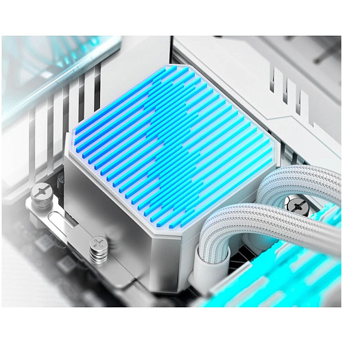 Система водяного охлаждения ID-Cooling DX240 Max ARGB White 1150/1155/S1156/1151/1200/1700/1851, AM4/AM5