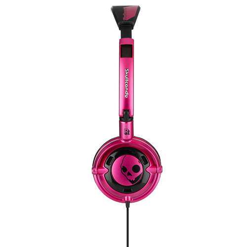 Наушники Skullcandy Lowrider Pink/Black с микрофоном