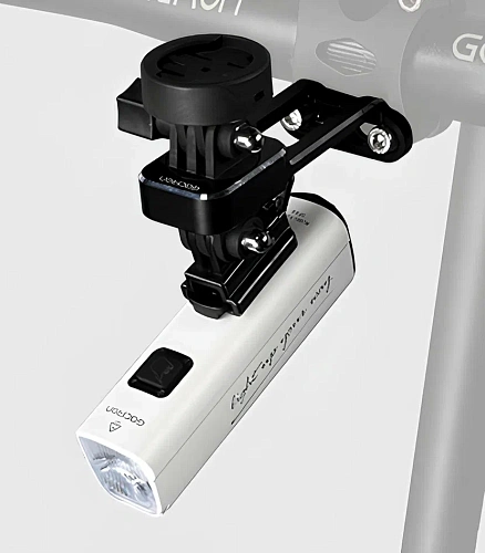 GACIRON Велосипедный фонарь Kiwi-1200, белый