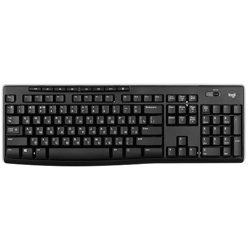 Клавиатура беспроводная Logitech K270 Wireless Black