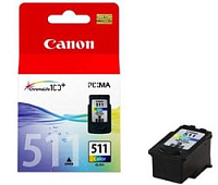 Картридж Canon CL-511 Color для Pixma MP240/MP260/MP480