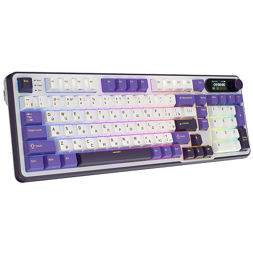 Клавиатура беспроводная Royal Kludge RK-S98 Wireless (RK Brown Switch) RGB (русская раскладка) Blackberry