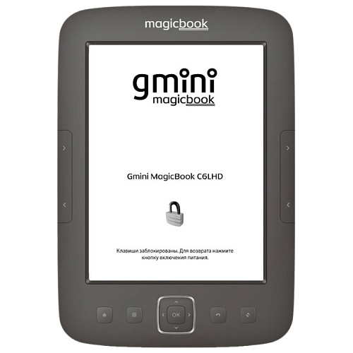 Электронная книга Gmini MagicBook T6LHD черный УЦЕНКА
