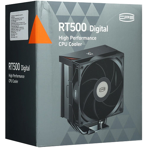 Охлаждение CPU Cooler PcCooler RT500 Digital BK Black 1700/1851/1954/AM4/AM5
