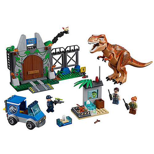 LEGO Juniors Jurassic World Побег Ти-Рекса 10758
