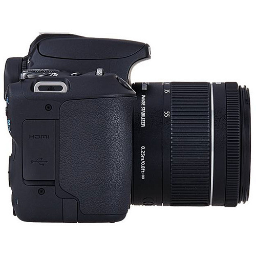 Зеркальная фотокамера Canon EOS 200D Kit 18-55 IS STM Black 