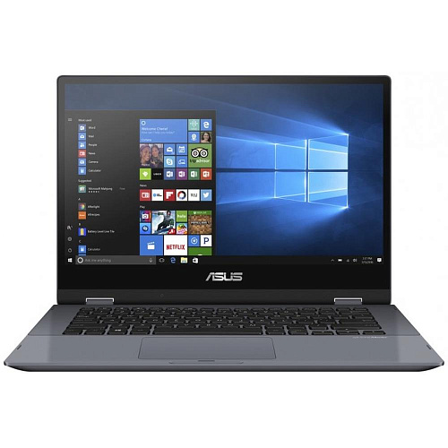 Ноутбук ASUS VivoBook Flip 14 TP412FA-EC441T Pentium 5405U/4Gb/256Gb SSD/14" FullHD Touch/Win10 Grey