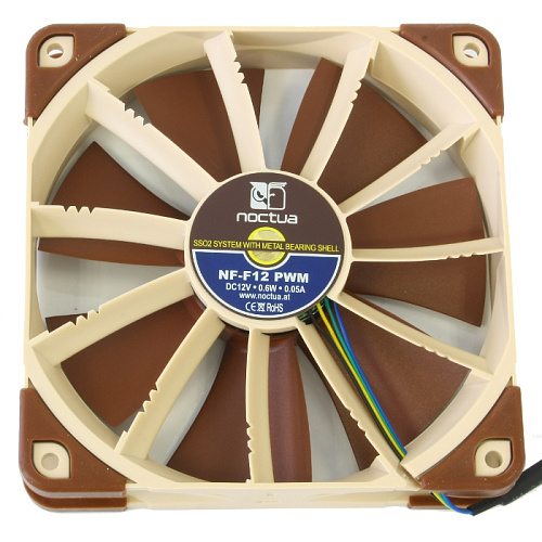 Вентилятор 120x120 Noctua (NF-F12 PWM) 1500rpm