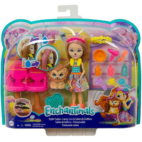 Enchantimals Mattel Сюжетный игровой набор GJX35/GTM29 Стильный салон