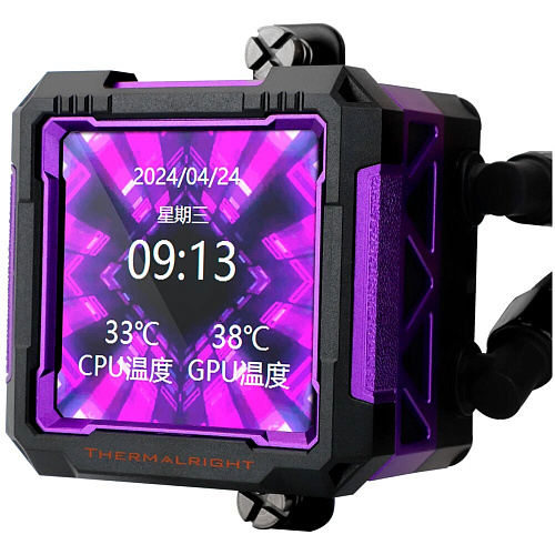 Система водяного охлаждения Thermalright Frozen Warframe Pro 360 Black Argb S115X/1200/1700/1851/1954, S2011-3, AM4/AM5