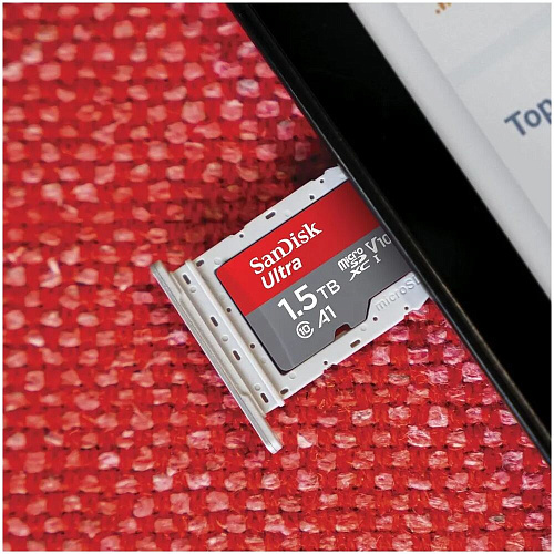 Карта памяти Micro SecureDigital 1.5Tb SanDisk Ultra microSDXC class 10 UHS-1 A1 SDSQUAC-1T50-GN6MN