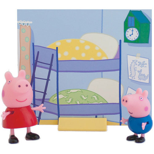 Игровой набор Peppa Pig (Свинка Пеппа) "Пеппа и Джордж" 33844