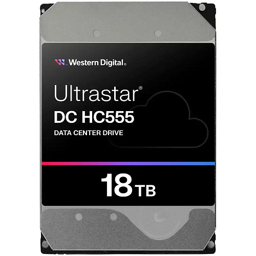 Внутренний жесткий диск 3,5" 18Tb WD (WUH722018CL 0B48723) 512Mb 7200rpm SATA3 Ultrastar DC HC555