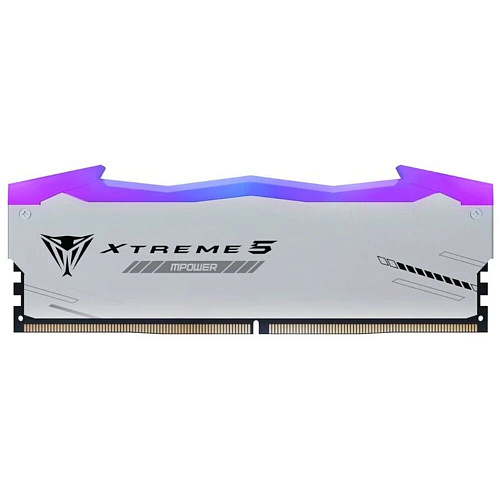 Модуль памяти DIMM 32Gb 2х16Gb DDR5 PC64000 8000MHz Patriot Memory Viper Xtreme 5 RGB Mpower  (PVXR532G80C38KM)