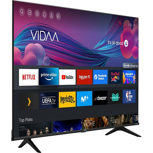 Телевизор 65" Hisense 65A6BG (4K Ultra HD 3840x2160, Smart TV) черный