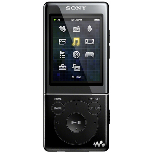 MP3-плеер Sony NWZ-E474B черный