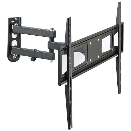 Кронштейн наклонно-поворотный Hama R1 118157 37-75' до 30кг Vesa до 600x400 черный УЦЕНКА