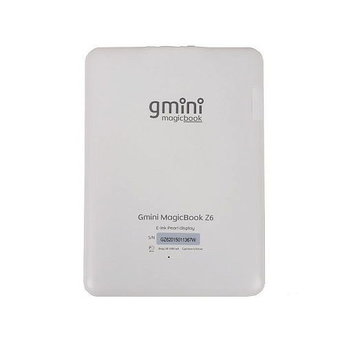 Электронная книга Gmini MagicBook Z6 White