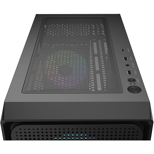 Корпус MicroATX Miditower Ocypus Gamma C50 BK ARGB Black УЦЕНКА