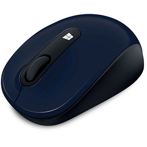 Мышь Microsoft Sculpt Mobile Mouse Wool Blue беспроводная 43U-00014K + карта номинал 200 руб