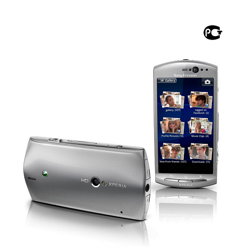 Смартфон SonyEricsson MT15i Xperia neo silver