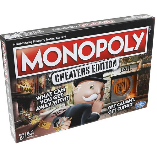 Настольная игра Hasbro Монополия Большая афера E1871