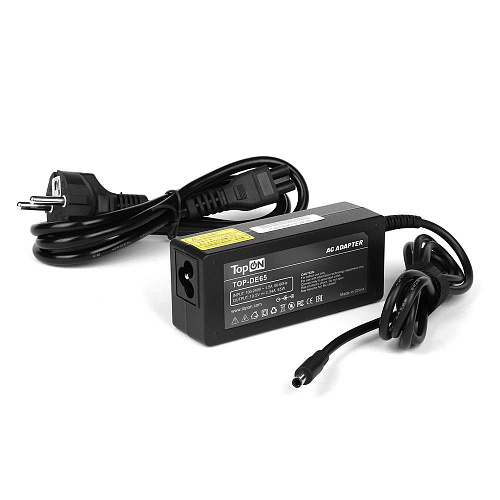 Блок питания для ноутбука Dell 19V 3.34A (4.5x3.0mm) 65W. PN: 043NY4, 05NW44