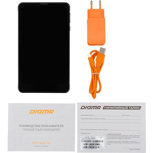 Планшет Digma CITI 7 E401 4G черный УЦЕНКА