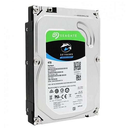 Внутренний жесткий диск 3,5" 4Tb Seagate (ST4000VX016) 256Mb 5400rpm SATA3 SkyHawk УЦЕНКА
