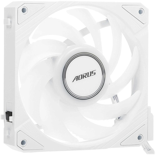 Вентилятор 120x120 Gigabyte AORUS 120 ARGB PWM 600-2000rpm (3-Pack) White