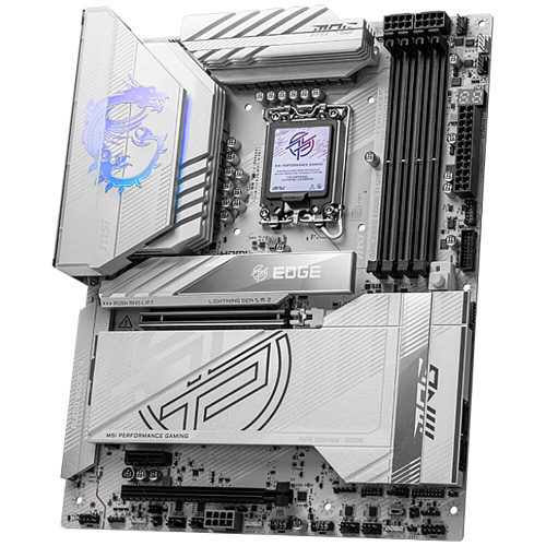 Материнская плата MSI MPG Z890 Edge Ti WiFi Z890 Soc-1851 4xDDR5, 4xSATA3, RAID, 5хM.2, 2xPCI-E16x, 8xUSB3.2, 3xUSB3.2 Type C, DP, HDMI, WiFi, 5Glan, ATX
