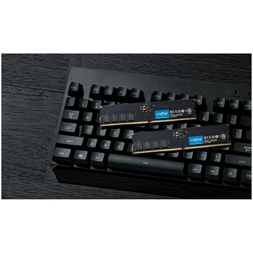 Модуль памяти DIMM 16Gb DDR5 PC38400 4800MHz Crucial (CT16G48C40U5)