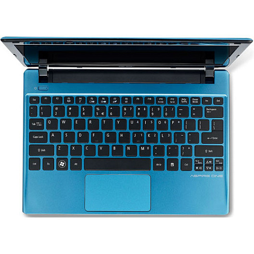 Нетбук Acer Aspire One 756-877B1bb Celeron 877/2Gb/500Gb/11.6"/intel GMA HD/WF/BT/Cam/W7HB32 blue