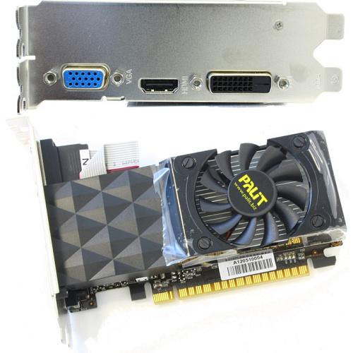 Видеокарта Palit 1024Mb GF GT 640 DDR3 DVI, HDMI, VGA OEM