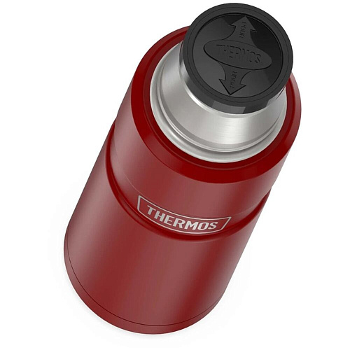 THERMOS Термос KING SK2000 Rustic Red, карминно-красный, 0,47 л.