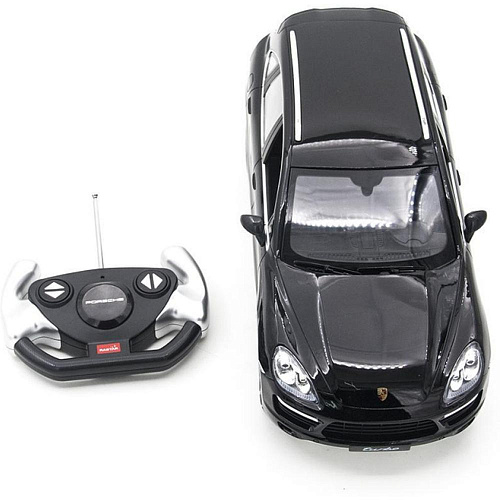 Радиоуправляемая машинка Rastar 1:14 Porsche Cayenne Turbo (черный) 2.4G