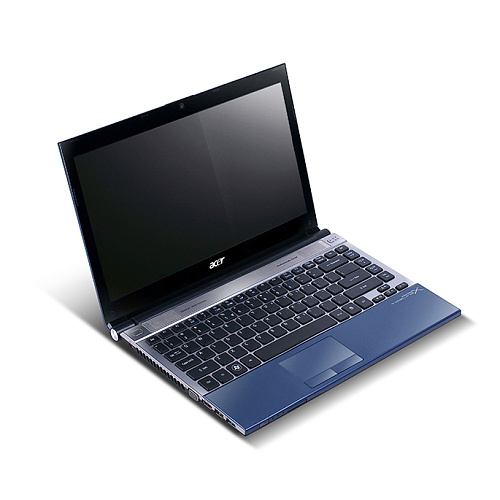 Ноутбук Acer Aspire TimeLineX AS3830TG-2334G50nbb Core i3-2330M/4Gb/500Gb/NO DVD/GF 540 1 Gb/BT3.0/Cam 1.3/13.3"/8+ HRS/W7HP 64 blue