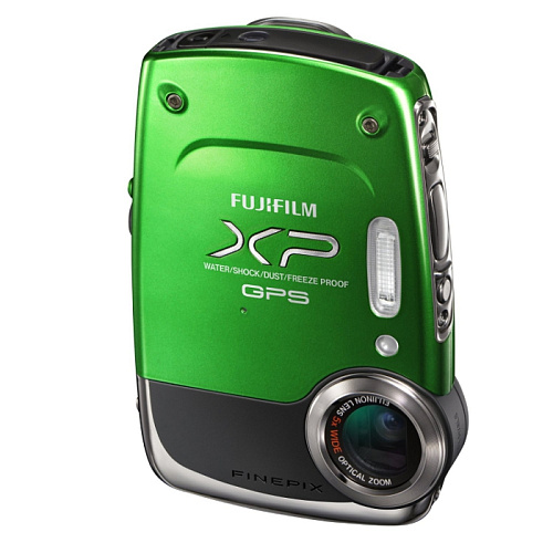 Компактная фотокамера FujiFilm FinePix XP30 green (14.2Mp, 5x zoom, 2.7"LCD, 720p, 10Mb, SDXC, GPS, NP-45A)