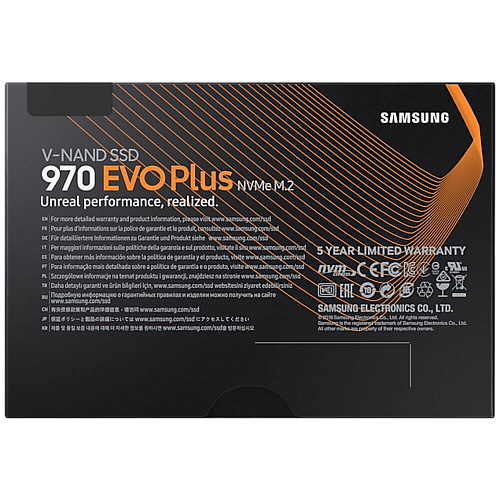 Внутренний SSD-накопитель 1024Gb Samsung 970 Evo Plus (MZ-V7S1T0BW) M.2 2280 PCI-E 3.0 x4 УЦЕНКА
