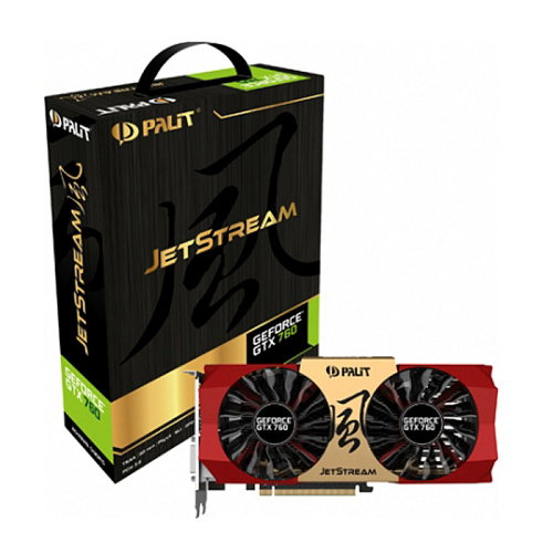 Видеокарта Palit 2048Mb GF GTX 760 Jetstream 2xDVI, HDMI, DP, Ret (NE5X760H1042)