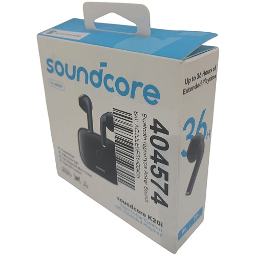 Bluetooth гарнитура Anker Soundcore K20i Black УЦЕНКА