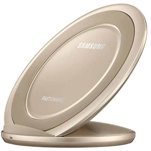 Беспроводная зарядная панель Samsung EP-NG930BFRGRU, Fastcharger, золотистая