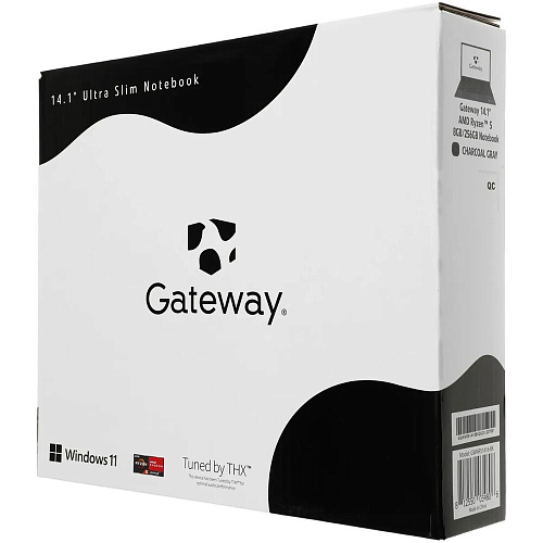 Ноутбук Gateway Ultra Slim 14 AMD Ryzen 5 3500U/8Gb/256Gb SSD/14.1" FullHD/Win11 Black