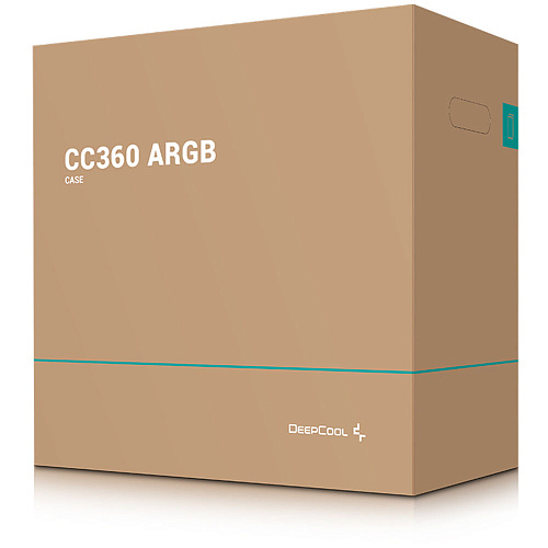 Корпус MicroATX Minitower Deepcool CC360 ARGB черный