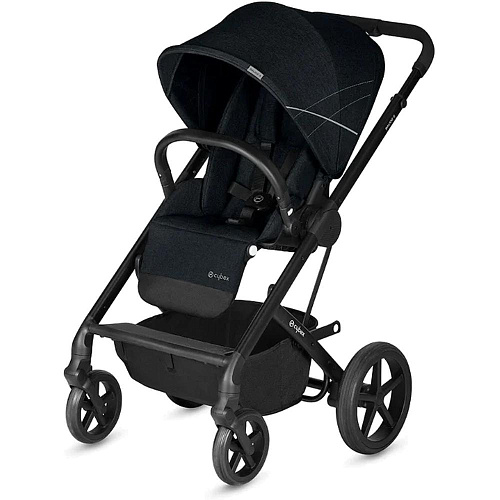 Прогулочная коляска Cybex Balios S Lavastone Black с дождевиком
