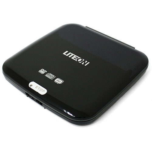 Внешний привод DVD-RW LiteOn eTAU108-05/07 DVD±R/±RW USB2.0 Black