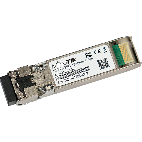 Модуль MikroTik XS+31LC10D SFP/SFP+/SFP28 module 1/10/25G SM 10km 1310nm