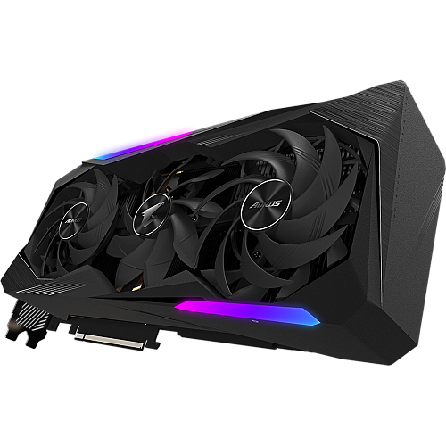 Видеокарта Gigabyte GeForce RTX 3070 Ti 8192Mb, Master 8G (GV-N307TAORUS M-8GD) 3xHDMI, 3xDP, Ret